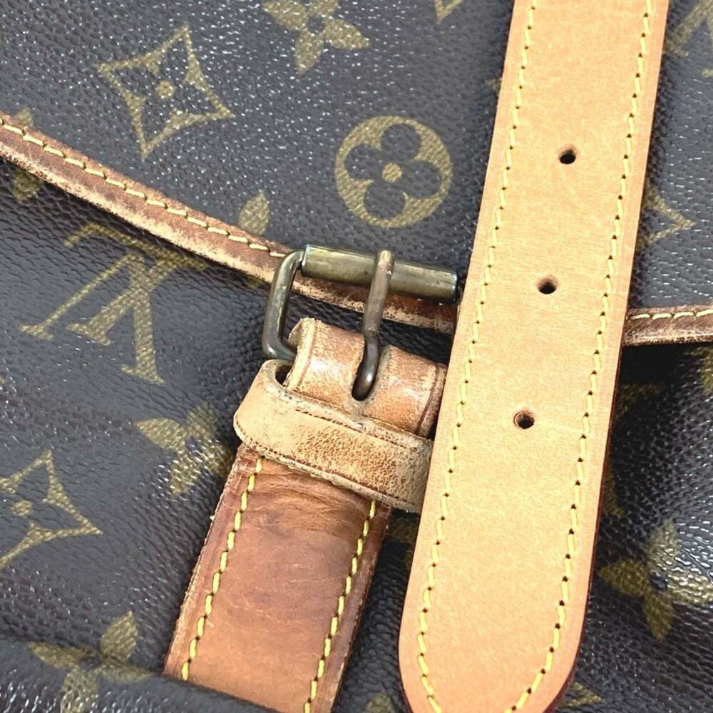 LOUIS VUITTON M42254 Monogram Saumur 35 Handbag, Crossbody Bag, Flap Shoulder... - Picture 14 of 16